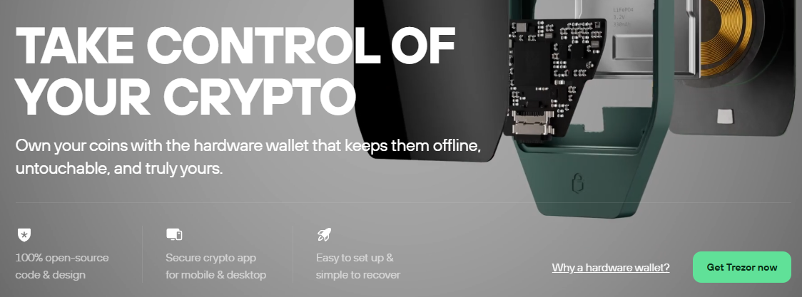 Trezor was one of the first companies to build a dedicated hardware Trezor was one of the first companies to build a dedicated hardware