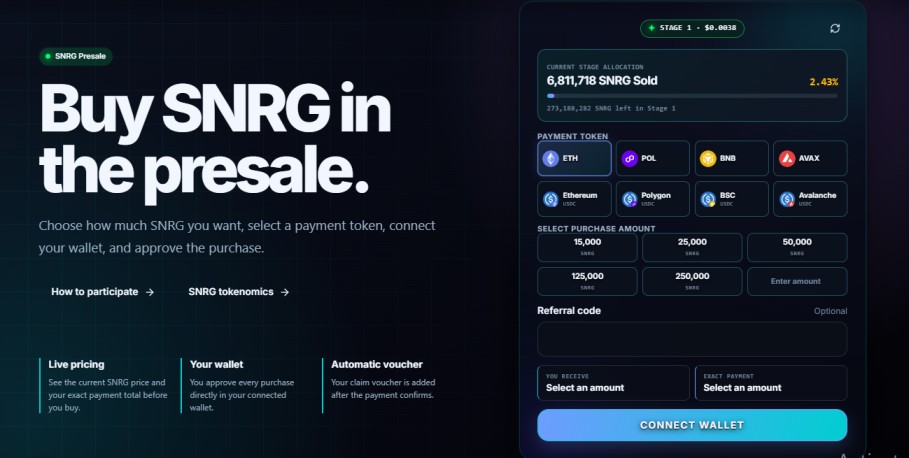 Synergy Network Presale Synergy Network Presale