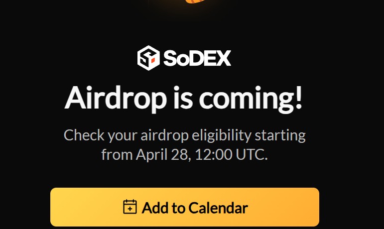 SoDEX Testnet Airdrop: What You Need to Know