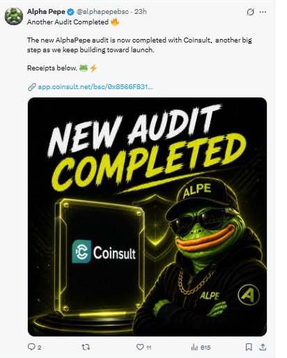 AlphaPepe New Audit Complete 