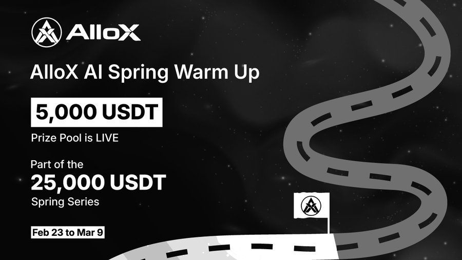 What Is AlloX AI Spring Warm Up And How To Win USDT Rewards?