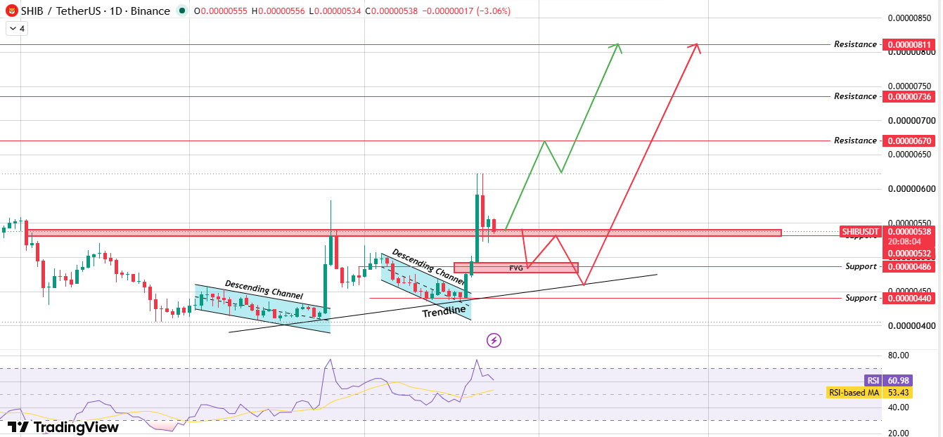 Technical Analysis: Daily Chart Analysis For SHIB