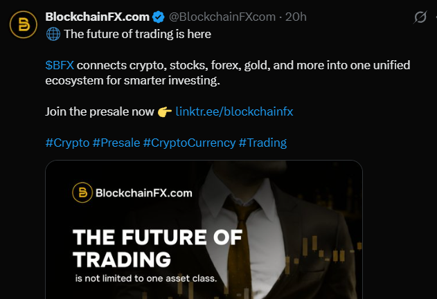 BlockchainFX CEX Listing and trading BlockchainFX CEX Listing and trading