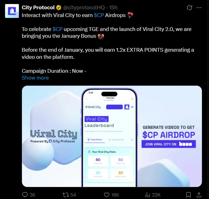 City Protocol Airdrop Guide