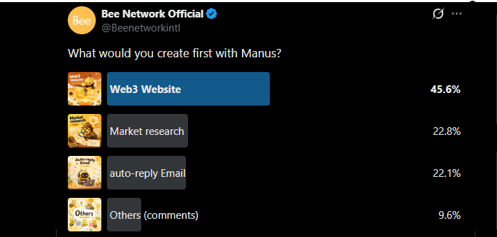 Bee AI with Manus tasks