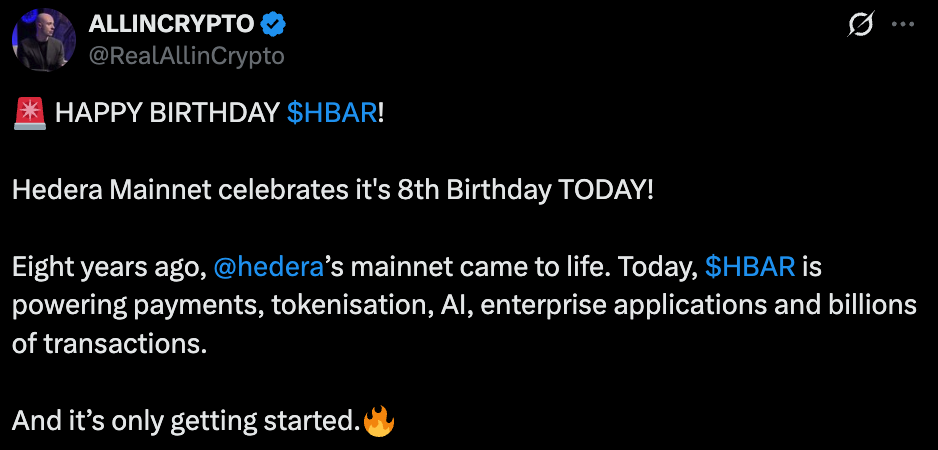 RealAllinCrypto Official Tweet RealAllinCrypto Official Tweet