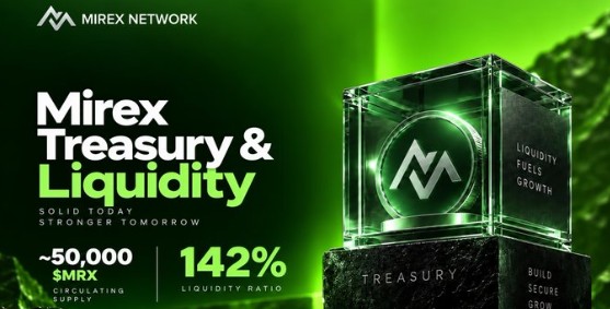 Mirex Network News: Team Clears Up the Treasury Liquidity Doubts