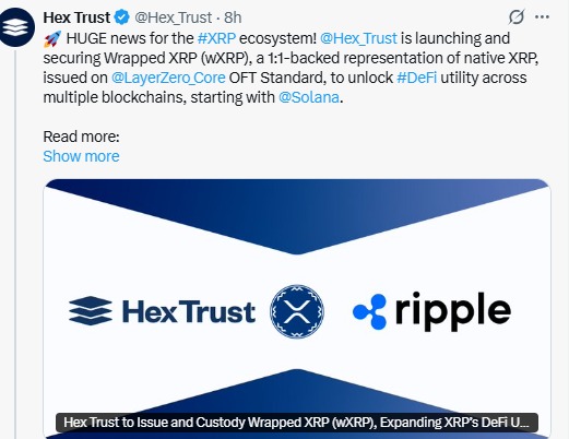 Wrapped XRP on Solana Wrapped XRP on Solana