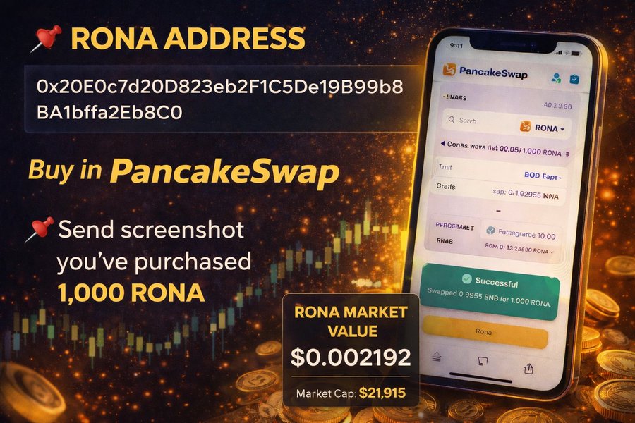 RONA Coin ($RONA) – Blockchain Category top crypto airdrops