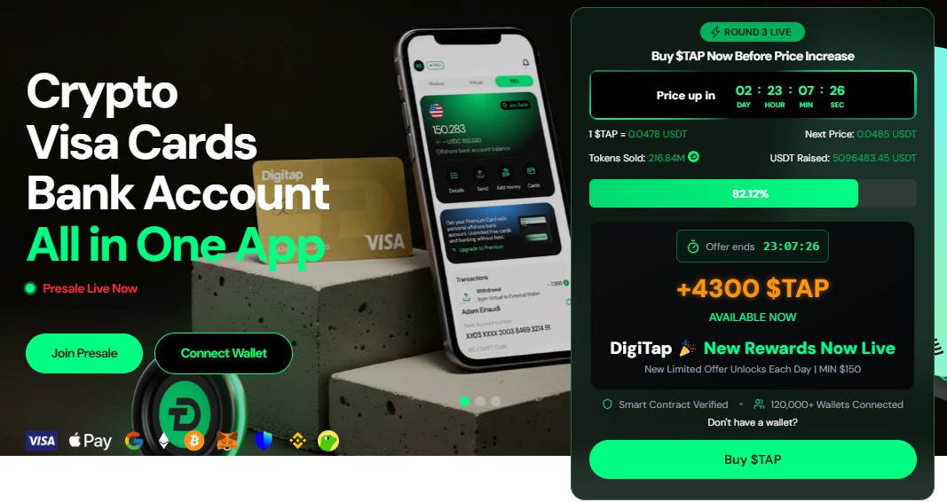 DigiTap Presale DigiTap Presale