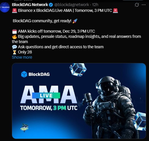 BlockDAG AMA BlockDAG AMA