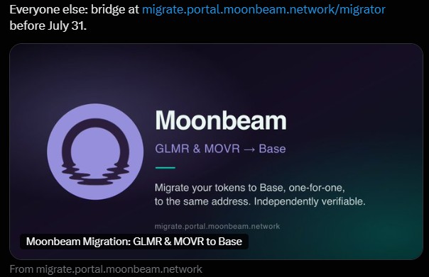 Moonbeam Latest Announcement Moonbeam Latest Announcement
