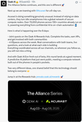 The Alliance Series continues