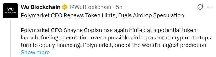 Polymarket news today Polymarket news today