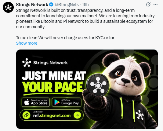 Strings Network free KYC promise eligible rewards Strings Network free KYC promise eligible rewards