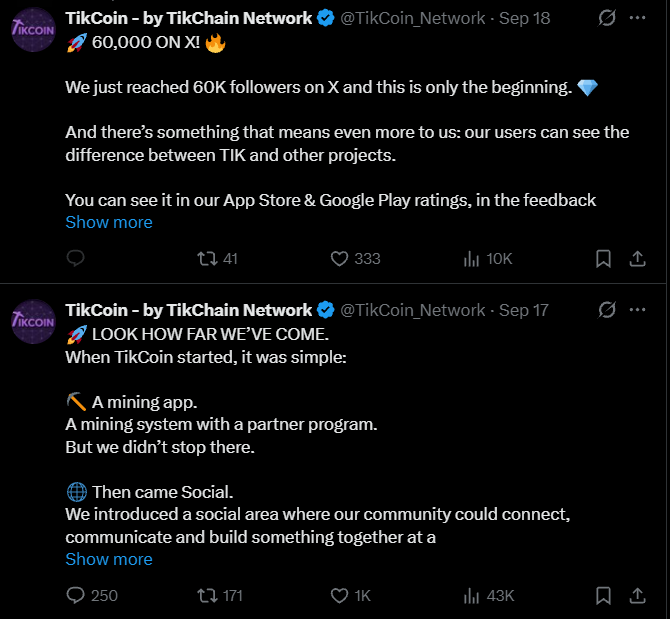 New TikCoin App Brings TIKSocial, TikWallet, TikPlay and AI Features New TikCoin App Brings TIKSocial, TikWallet, TikPlay and AI Features