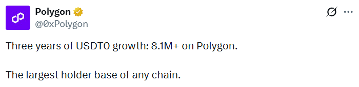 Polygon Post on X