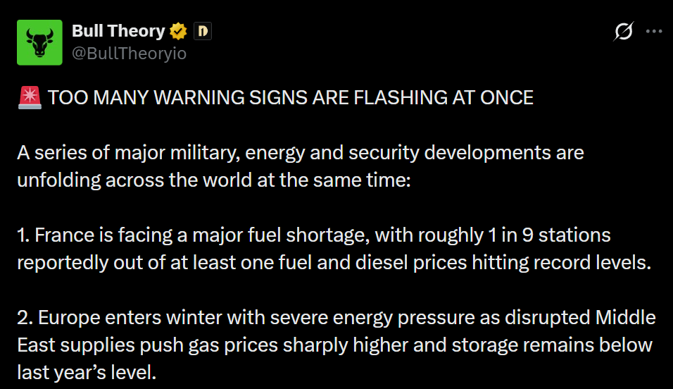 Information by BullTheory on X Information by BullTheory on X