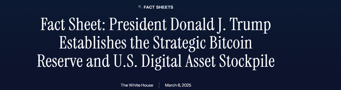 President Trump's March 2025 Executive Order President Trump's March 2025 Executive Order