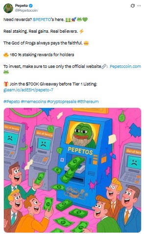 Real staking, real gains, and 160% staking rewards for holders Real staking, real gains, and 160% staking rewards for holders