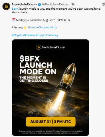 $BFX launch mode is ON $BFX launch mode is ON