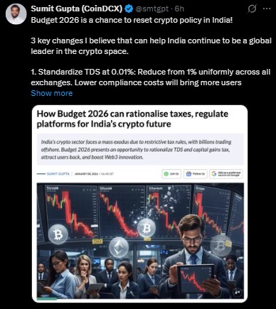Sumit Gupta on Budget 2026 Sumit Gupta on Budget 2026