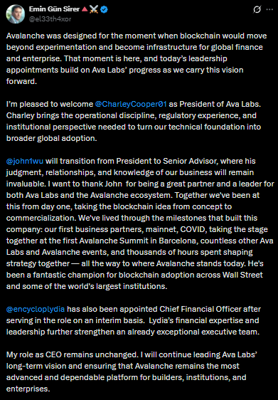 Official CEO POST