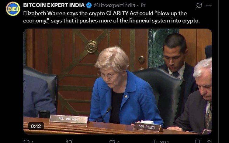 Elizabeth Warren on CLARITY ACT Elizabeth Warren on CLARITY ACT