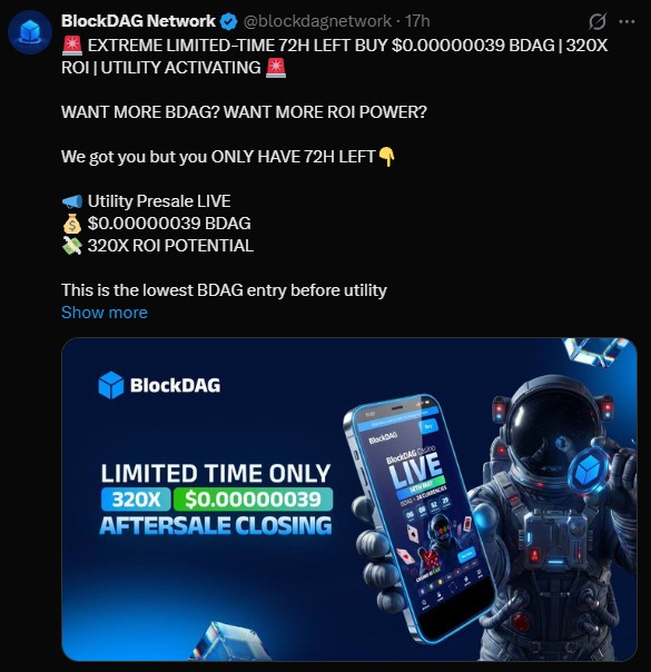 BlockDAG Presale Update