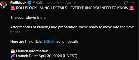 Rollblock Launch Date