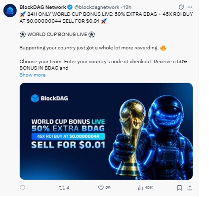 Blockdag Official tweet on x Blockdag Official tweet on x