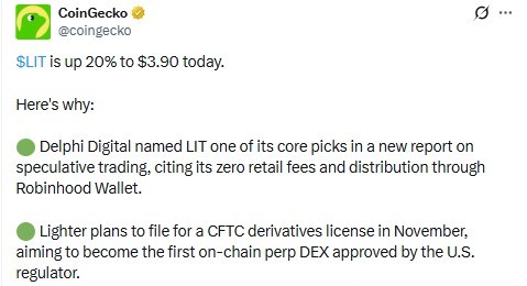 CoinGecko X-Post