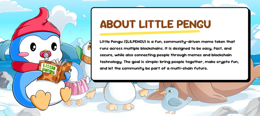 Little Pengu website presale