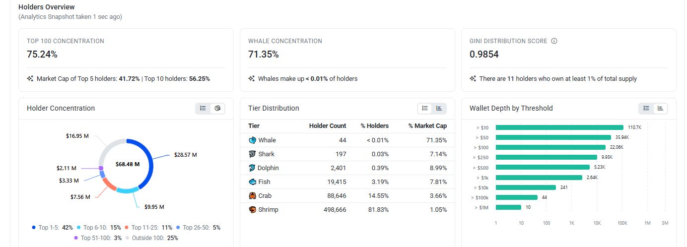 Cardano on chain data