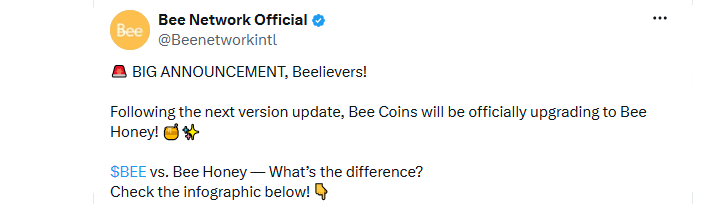 Bee Network Update Bee Network Update