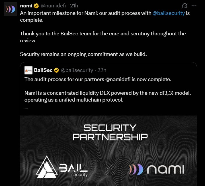 ogNAMI Project Security Partnership
