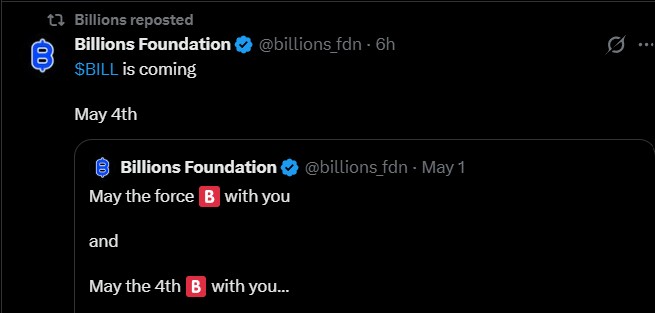 Billions Network Airdrop Listing Date Today