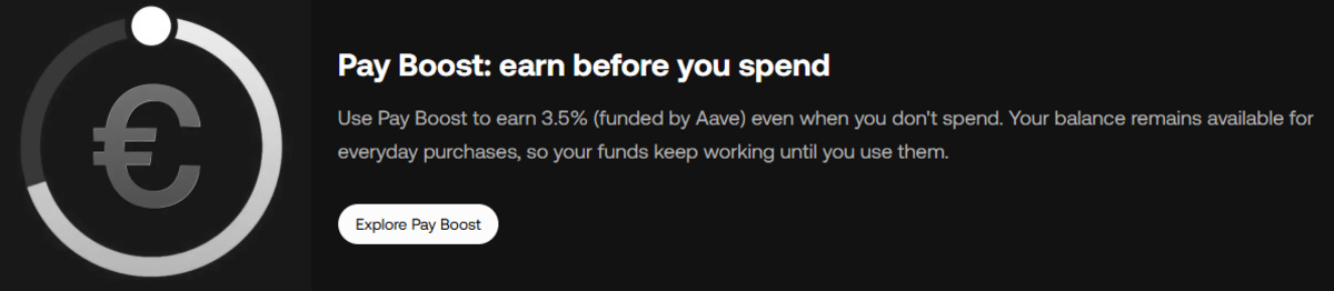 Official OKX website screenshot showing Boost rate