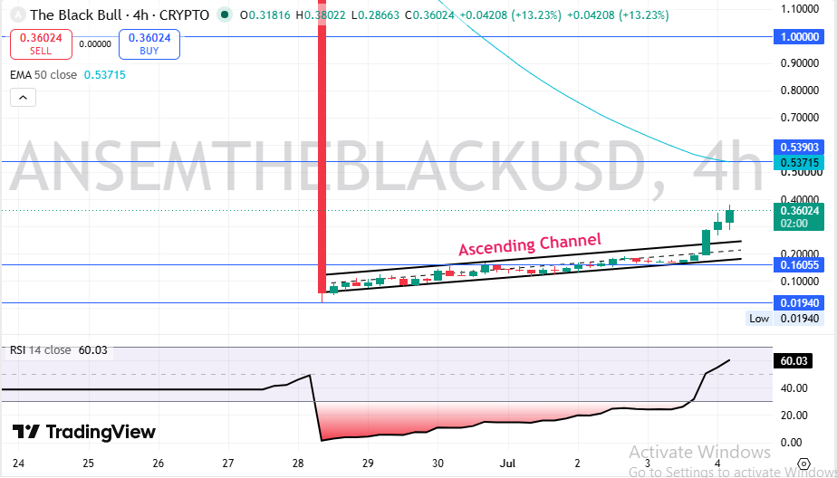 The Black Bull Technical Analysis