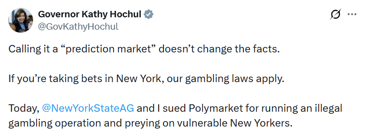 Kathy Sues Polymarket