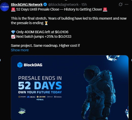 BlockDAG Presale