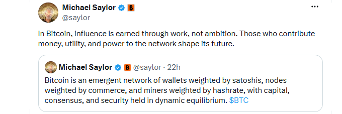 Michael Saylor Bitcoin Comments