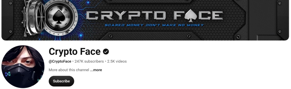 Crypto Face youtube