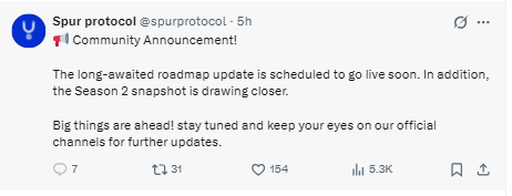official tweet on x