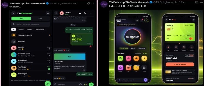 Tikcoin Network Latest Updates