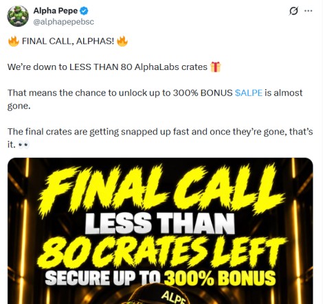 AlphaPepe Post on X AlphaPepe Post on X