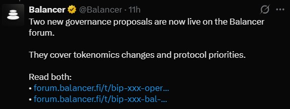 Balancer Labs Proposal