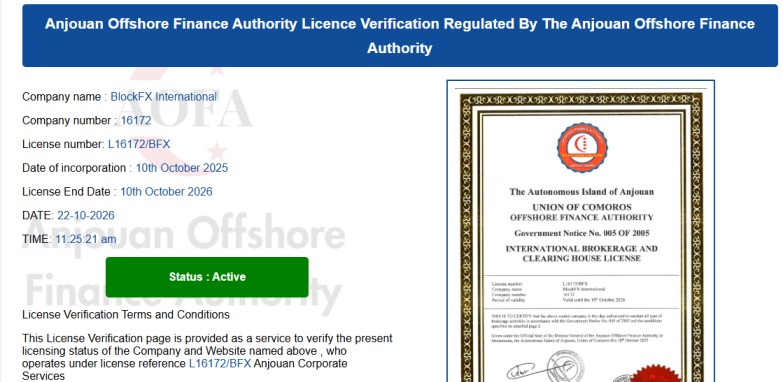 Official Anjouan Register Official Anjouan Register