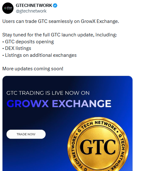 gtc trading growx exchange gtc trading growx exchange