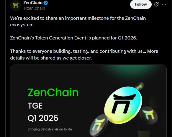 Zenchain Airdrop Listing Date Q1 2026 Zenchain Airdrop Listing Date Q1 2026